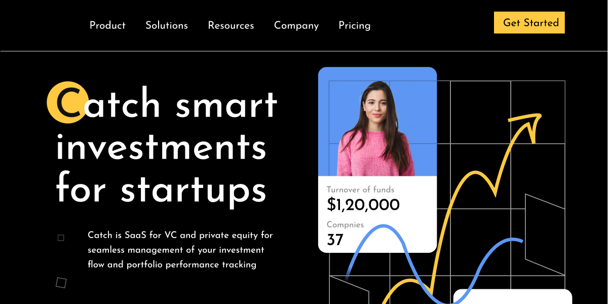 Expertly crafted landing page showcasing modern design trends