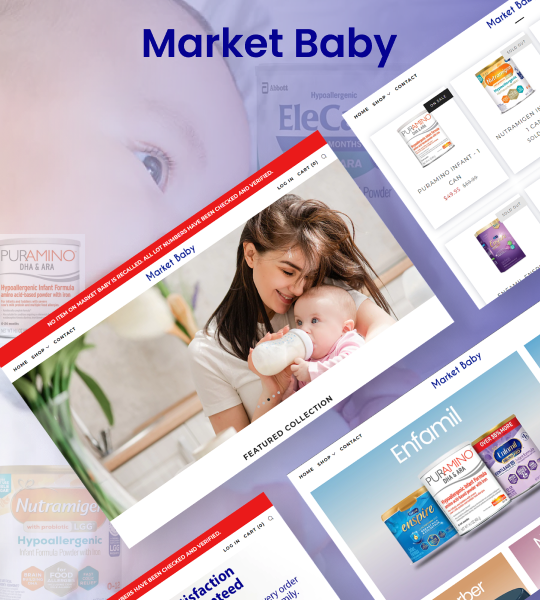 Market Baby - Website design service