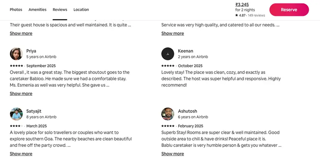 Customer Reviews & Testimonials