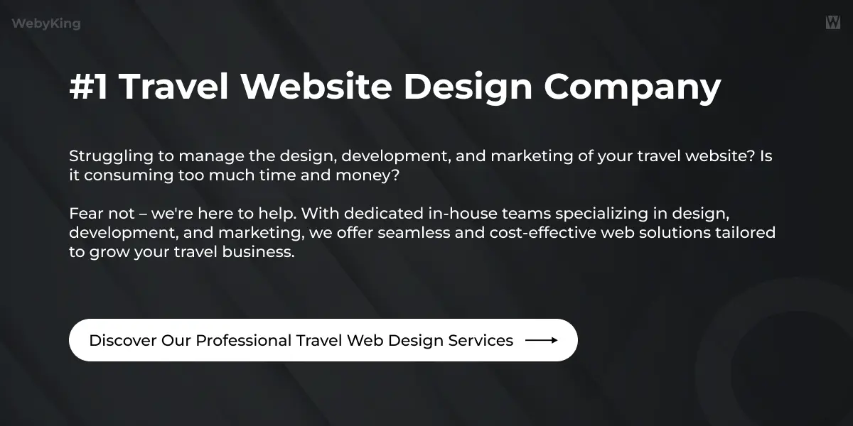 Top Travel Website Design Company