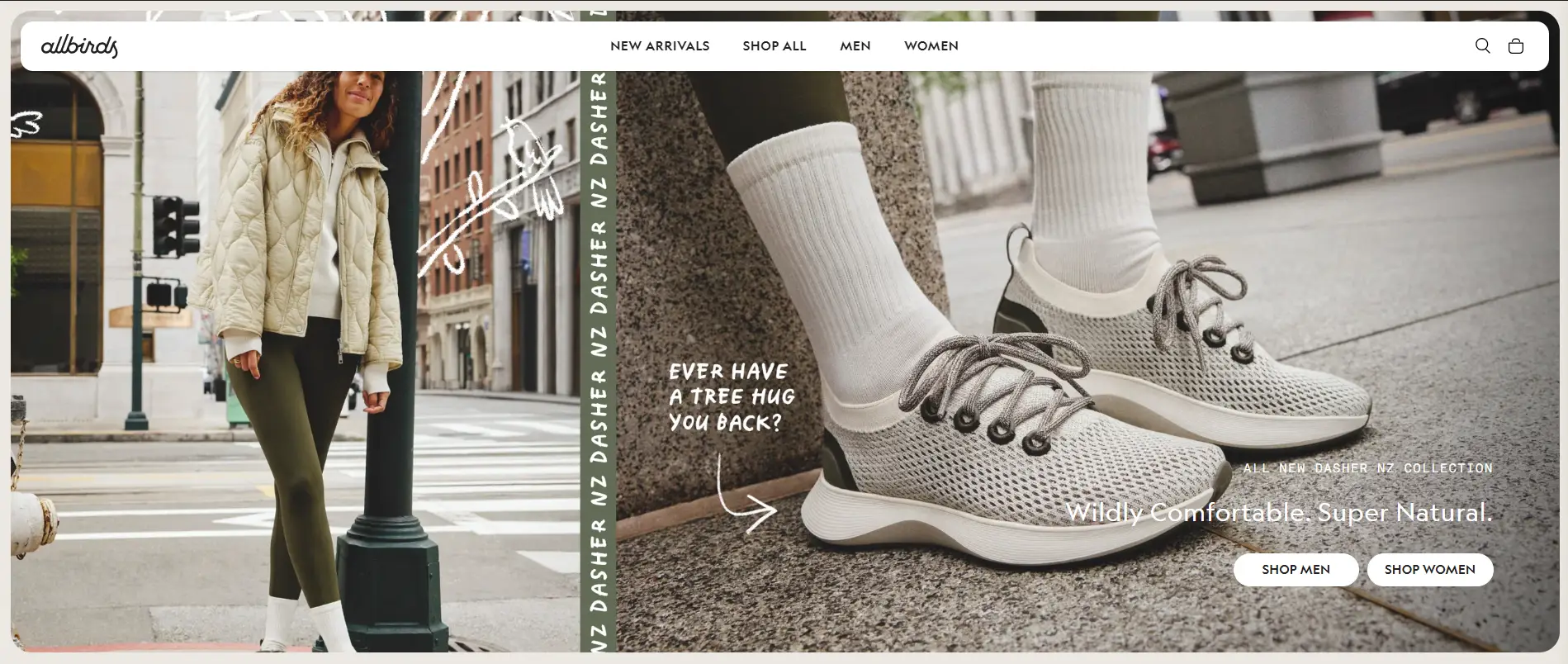 Big Brands Using Shopify - Allbirds
