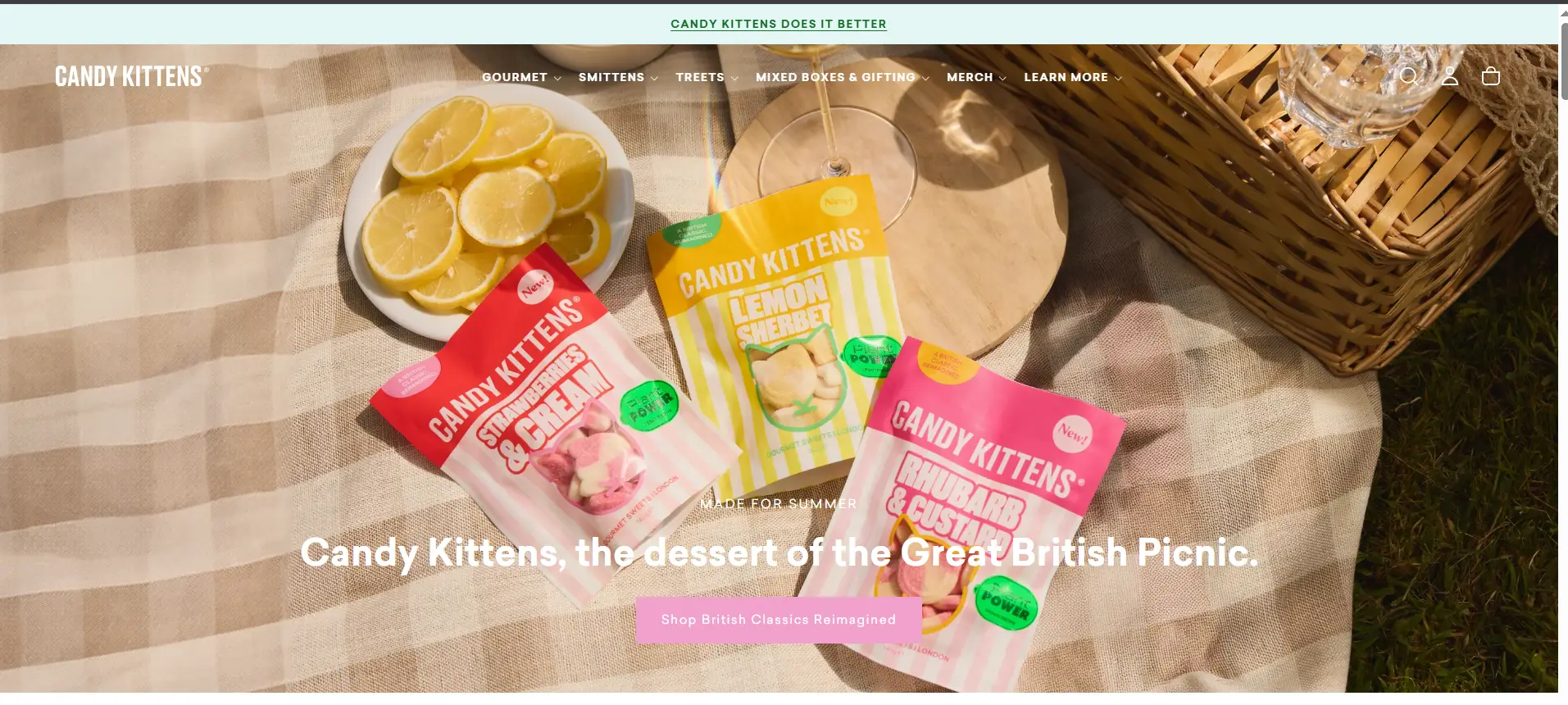 Big Brands Using Shopify - Candy Kittens