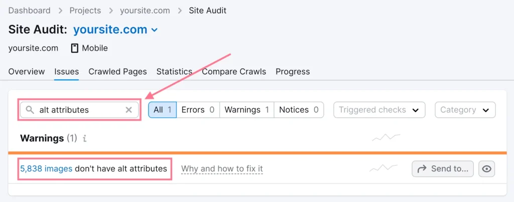 Alt Text missing