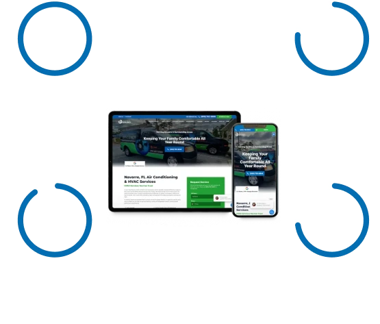 hvac website design and development services