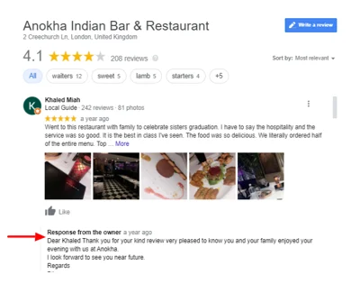 Encourage Customer Reviews