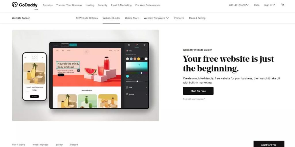 GoDaddy - eCommerce Website Builder