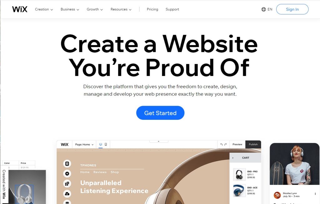 Wix - eCommerce Website Builder
