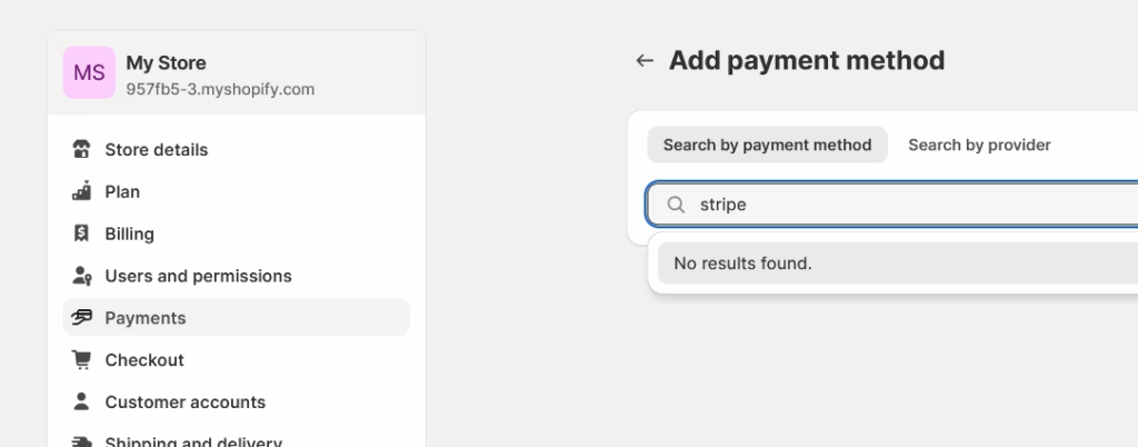 Connect Stripe Account