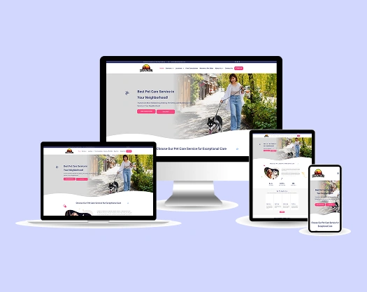 Barking Trails Responsive Website