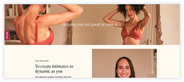 Bras designed to help women feel good in their skin