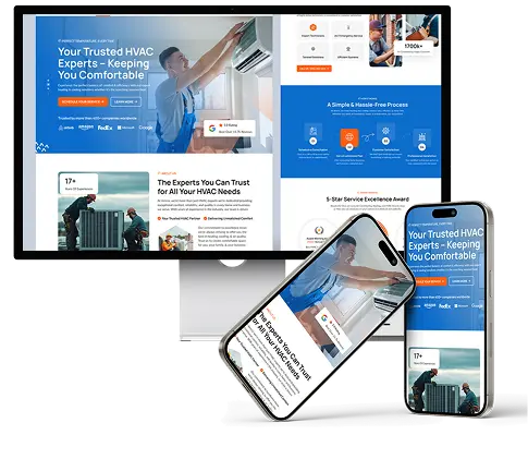 Responsive HVAC Web Design